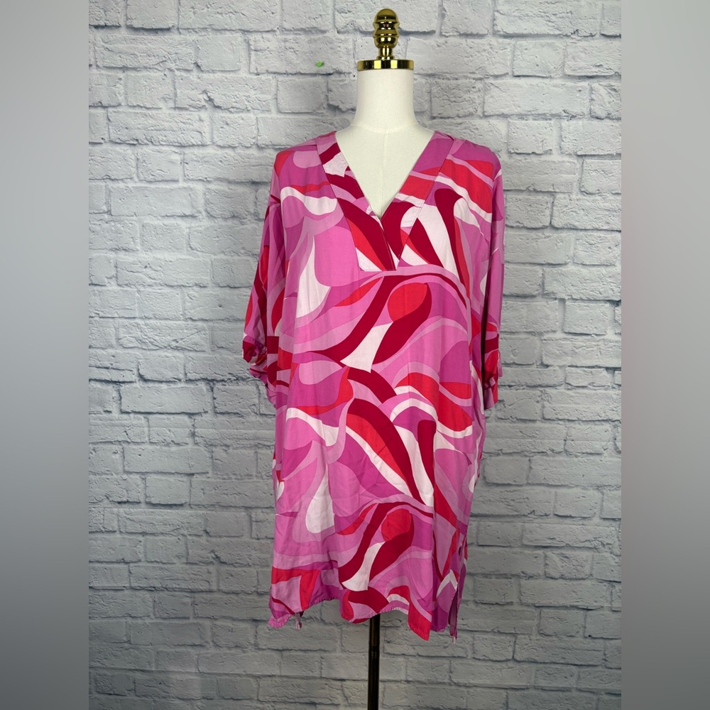 Natori Murano challis sleepshirt size Large - Picture 2 of 7